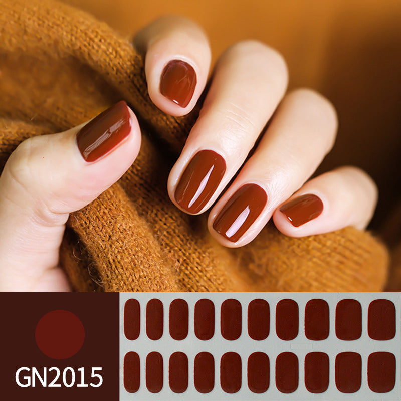 Grid Line Nail Sticker