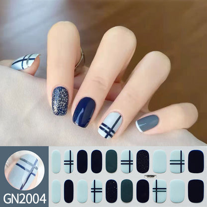 Simple Autumn And Winter  Nail Stickers