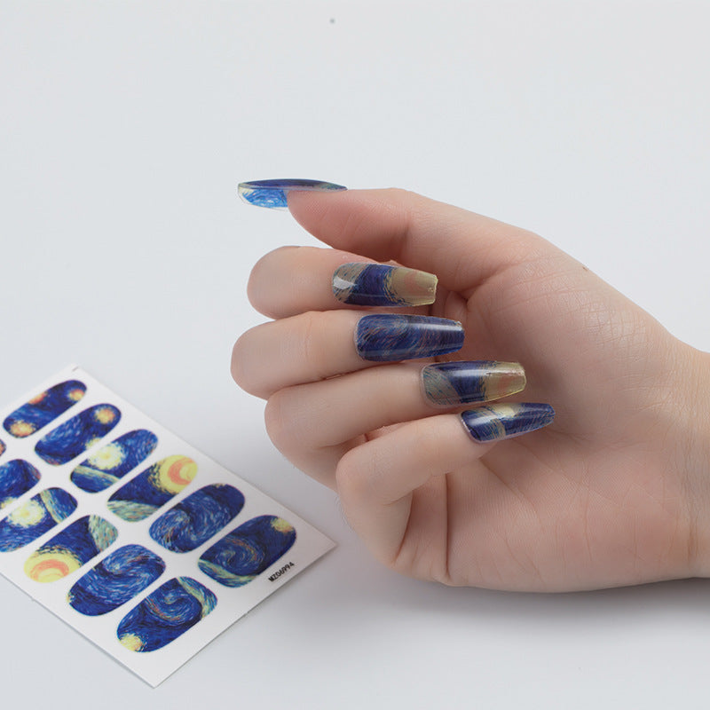 European And American Nail Sticker