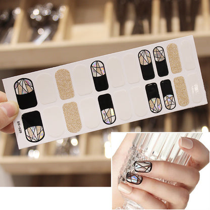 Christmas Letter Nail Sticker