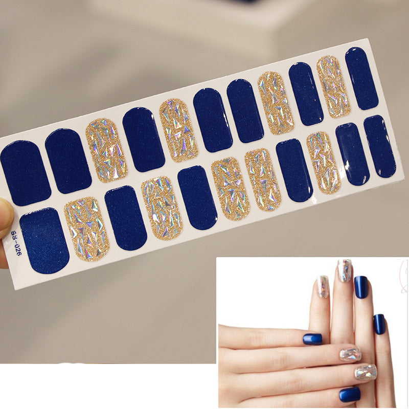 Christmas Letter Nail Sticker