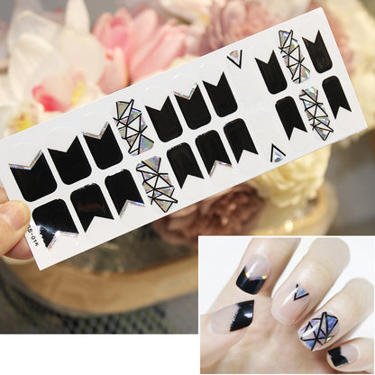 Christmas Letter Nail Sticker