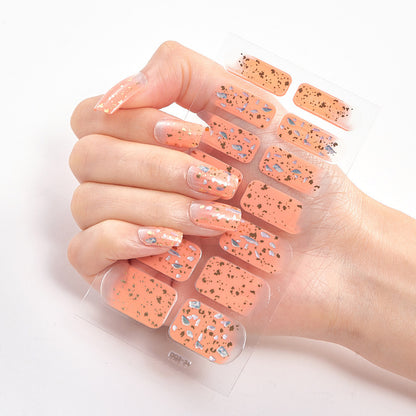 Bronzing Craft Nail Sticker