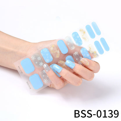 European And American UV Nail Stickers