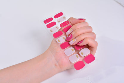 Bronzing 3D Nail Sticker