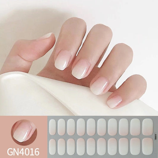 Grid Line Nail Sticker