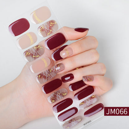 Autumn And Winter UV Nail Stickers