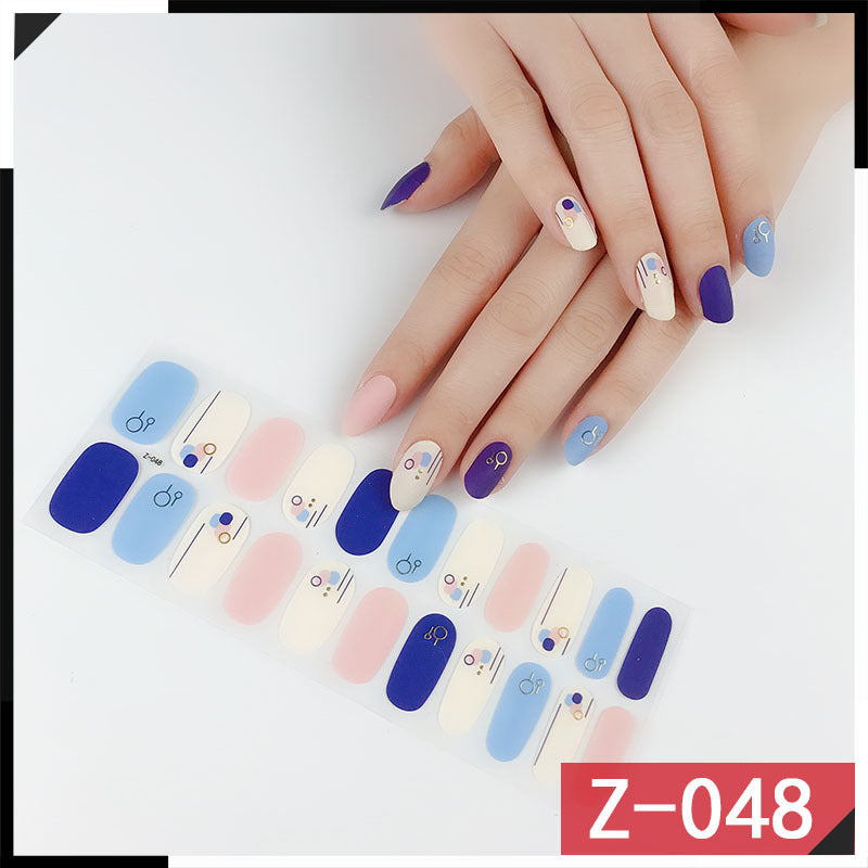 High-end nail polish nail sticker