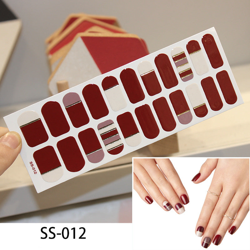 Nail Glitter Sticker