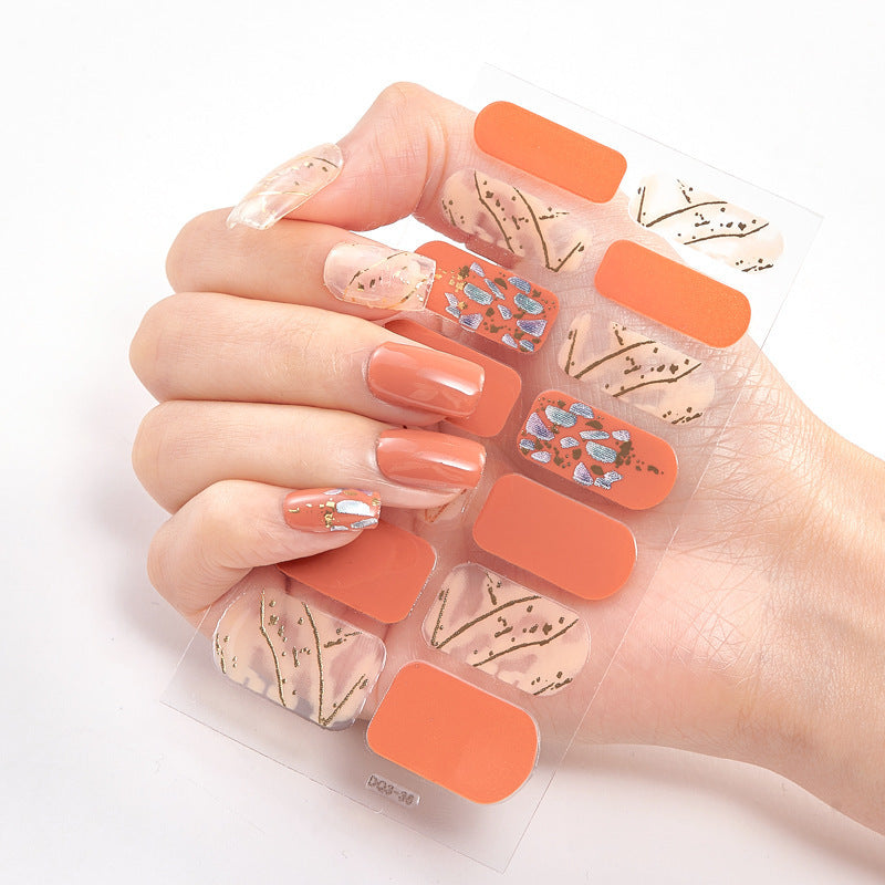 Bronzing Craft Nail Sticker