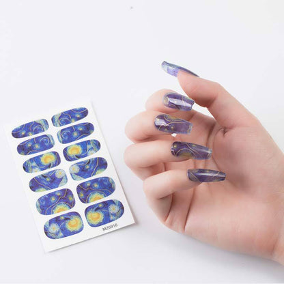 European And American Nail Sticker