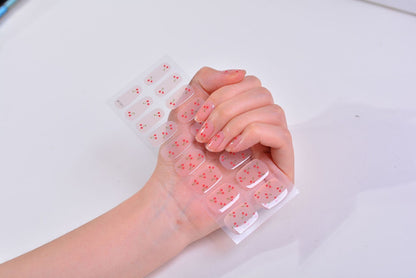 Bronzing 3D Nail Sticker