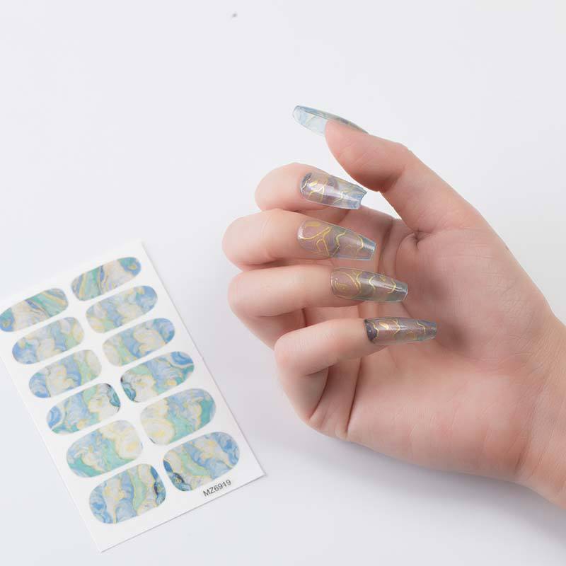 European And American Nail Sticker