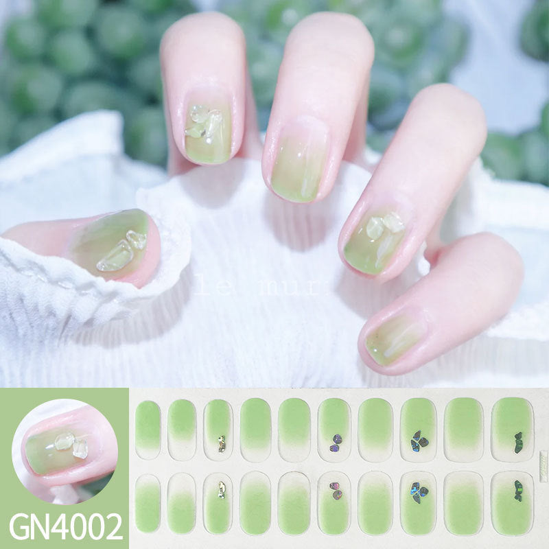 Grid Line Nail Sticker