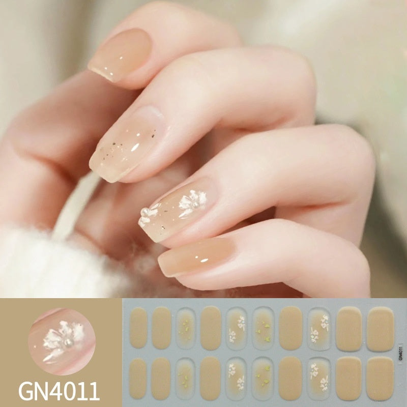 Grid Line Nail Sticker