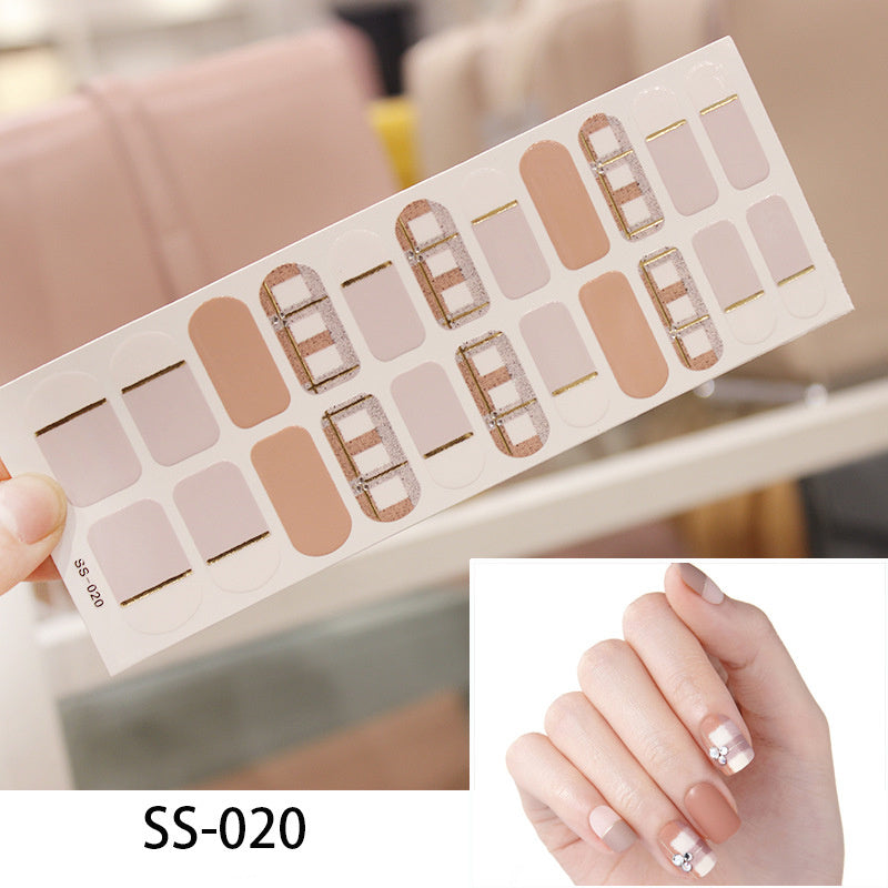 Nail Glitter Sticker