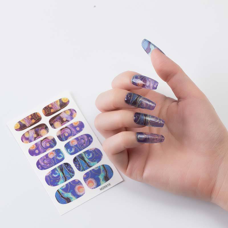 European And American Nail Sticker