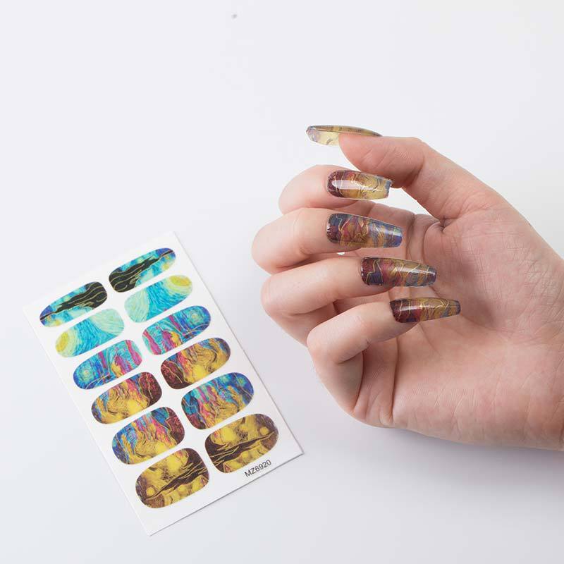 European And American Nail Sticker